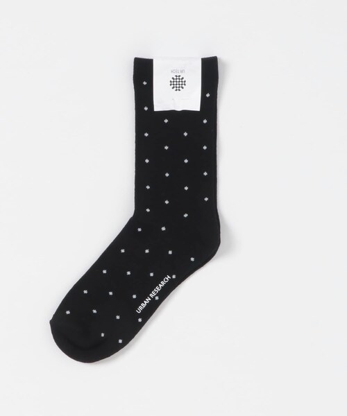 URBAN RESEARCH(アーバンリサーチ)の「『UR TECH』ドットソックス(その他アンダーウェア/インナー・レディース・BLK×OFF/GRY×BLK/NAT×OFF・22-24)」の6枚目の写真