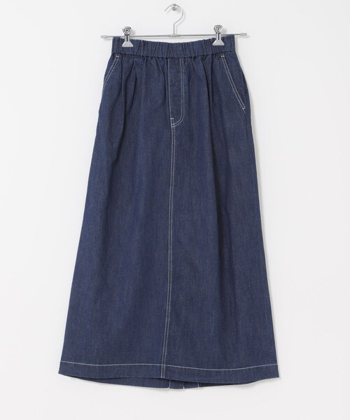 URBAN RESEARCH DOORS（アーバンリサーチドアーズ）の「FORK&SPOON　綿麻デニムスカート（デニムスカート・レディース・ONEWASH/USED・1/2）」の12枚目の写真
