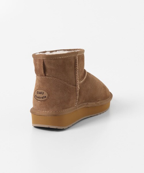 URBAN RESEARCH Sonny Label（アーバンリサーチサニーレーベル）の「EMU　PLATFORM MICRO WOOL（ブーツ・レディース・BLACK/Chestnut・7/8）」の13枚目の写真