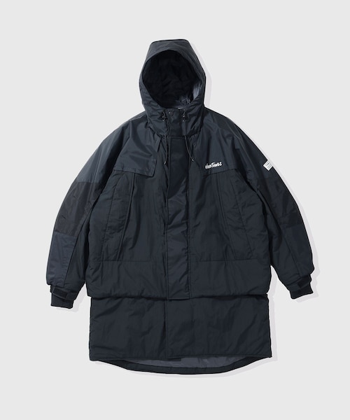 ADAM ET ROPE'（アダムエロペ）の「【elephant TRIBAL fabrics × WILD THINGS for ADAM ET ROPE'】EX DETACHABLE MONSTER PARKA（その他アウター・メンズ・ブラック/カーキ・L/M）」の10枚目の写真