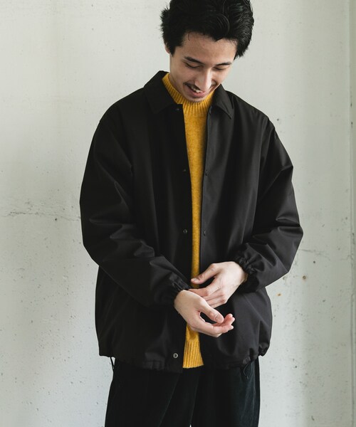 URBAN RESEARCH DOORS(アーバンリサーチドアーズ)の「『撥水/防風』ウールブレンドラミネート 中綿ブルゾン(ブルゾン・メンズ・BROWN/BLACK・M/L)」の22枚目の写真