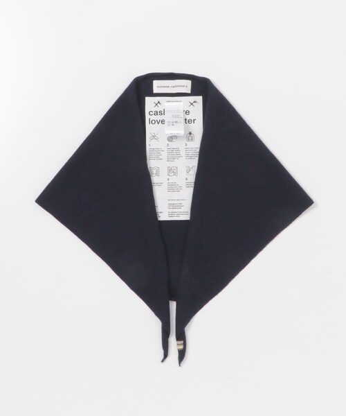URBAN RESEARCH（アーバンリサーチ）の「Extreme Cashmere　BANDANA（バンダナ/スカーフ・レディース・DUST/CORN/GOAT/NAVY/RAVEN・-）」の17枚目の写真