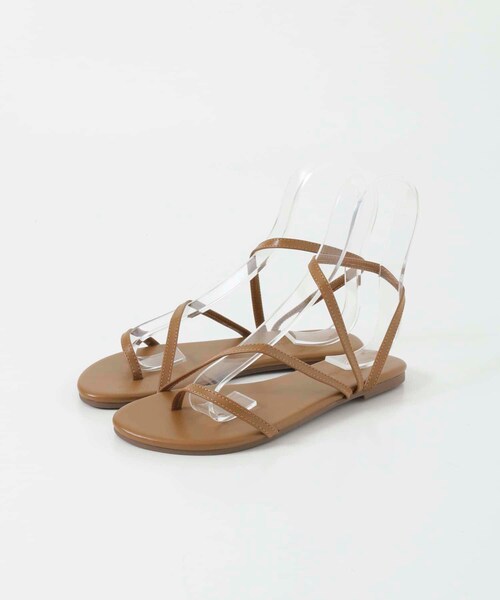 URBAN RESEARCH（アーバンリサーチ）の「アシンメトリーサンダル（サンダル・レディース・MOCHA/IVORY/BLACK/BEIGE/BLUE/KHAKI/GOLD・36/37/38/39）」の21枚目の写真