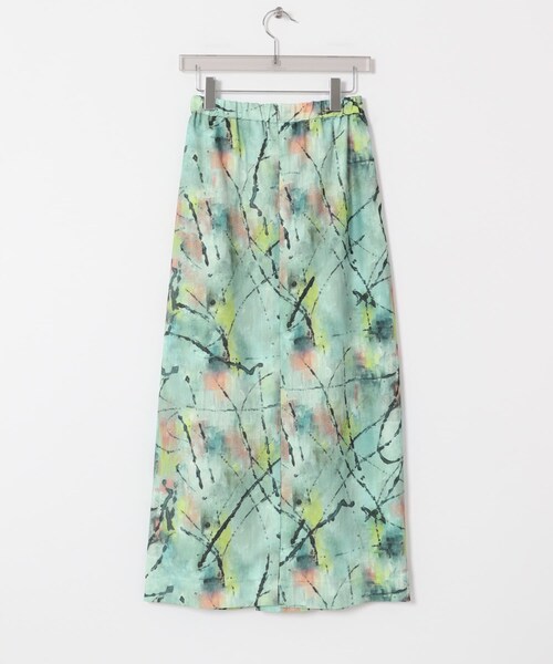 URBAN RESEARCH（アーバンリサーチ）の「RUMCHE　Hidamari Paint Skirt（スカート・レディース・BLUE・FREE）」の5枚目の写真