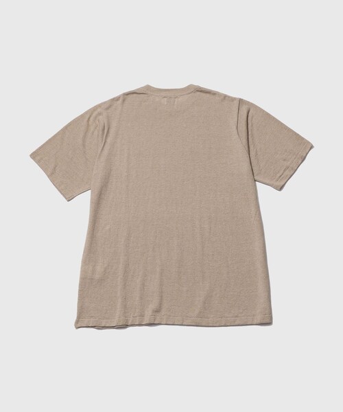 ADAM ET ROPE'(アダムエロペ)の「【Yonetomi/ヨネトミ】AMA LINEN KNIT TEE(Tシャツ/カットソー・メンズ・ベージュ・2/3/4)」の22枚目の写真