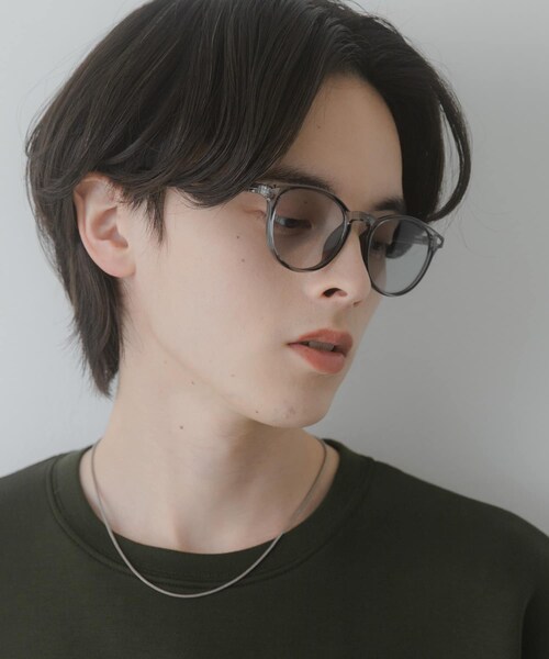 SENSE OF PLACE by URBAN RESEARCH（センスオブプレイスバイアーバンリサーチ）の「ボスリントンサングラス（メガネ・メンズ・BLACK/GRAY/BLUE・One）」の13枚目の写真