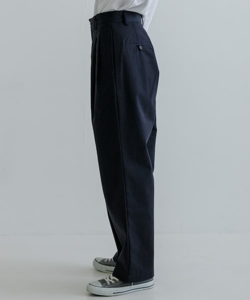 SHIOTA ニドムチノトラウザー #SERGE II