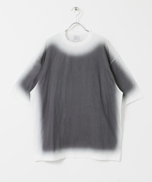 URBAN RESEARCH（アーバンリサーチ）の「GGG　Fade Print Crew-Neck Short-Sleeve T-shirts（Tシャツ/カットソー・メンズ・WHTxCHL/WHTxECR・M/L）」の13枚目の写真