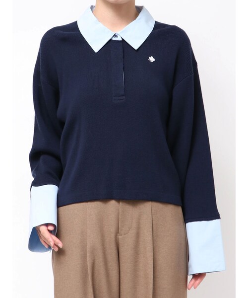 ラグナムーンpolo ラグナムーンニット ラグナムーンPOLO LAGUNAMOON(ラグナムーン）」×「POLO BCS(ポロ・ビーシーエス