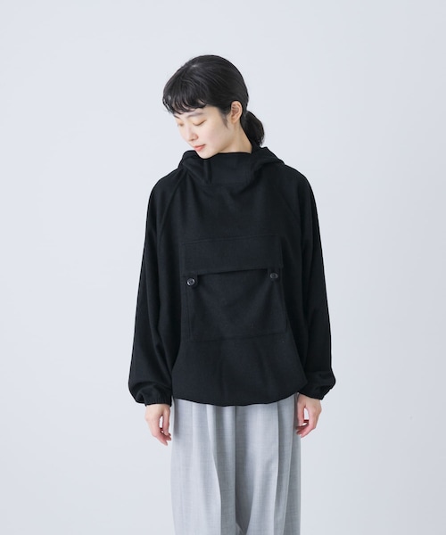 かぐれ（カグレ）の「HAVERSACK　バランサーミルドフーデットパーカー（パーカー・レディース・Black・2）」の9枚目の写真