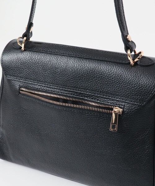 URBAN RESEARCH ROSSO（アーバンリサーチロッソ）の「AULENTTI　フラップバッグ（ハンドバッグ・レディース・BLACK/TAUPE・Free）」の12枚目の写真