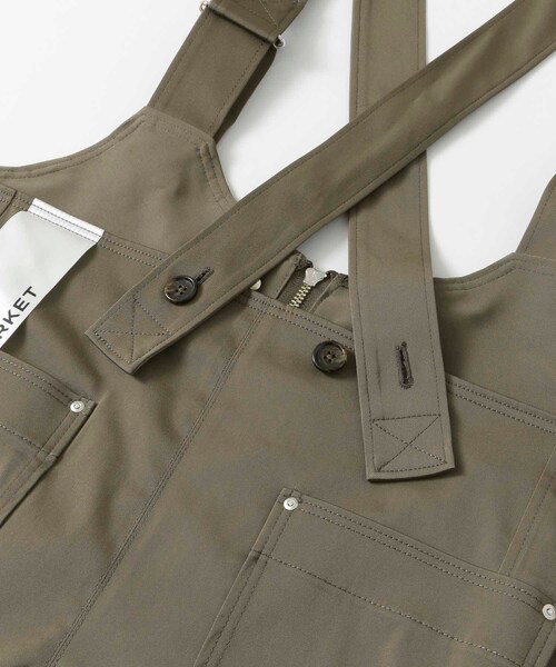 THE GOODLAND MARKET（ザグッドランドマーケット）の「ザ グッドランド マーケット　#200426 overall（サロペット/オーバーオール・レディース・KHAKI・FREE）」の20枚目の写真