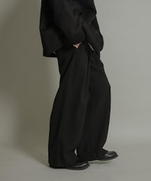 SENSE OF PLACE by URBAN RESEARCH | ジャージメルトンタックワイドパンツ(その他パンツ)