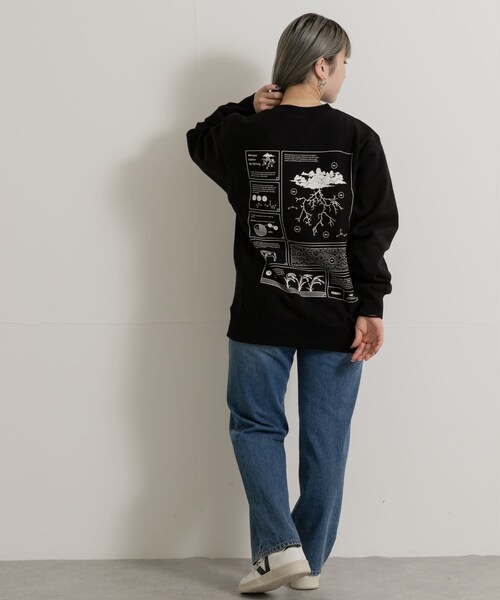 THE GOODLAND MARKET（ザグッドランドマーケット）の「KEIMEN　NF sweat（スウェット・メンズ・Black・M/L/XL/XXL）」の19枚目の写真