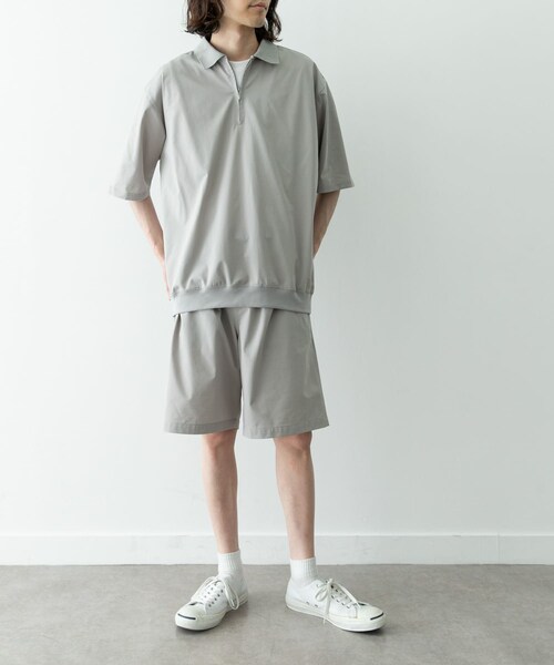 URBAN RESEARCH Sonny Label（アーバンリサーチサニーレーベル）の「ドットメッシュイージーショートパンツ（その他パンツ・メンズ・ブラック/ライトグレー/ブルーグレー・M/L）」の18枚目の写真