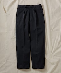 ADAM ET ROPE' | 【WILD LIFE TAILOR】WOOL GABARDINE STRAIGHT SLACKS(スラックス)