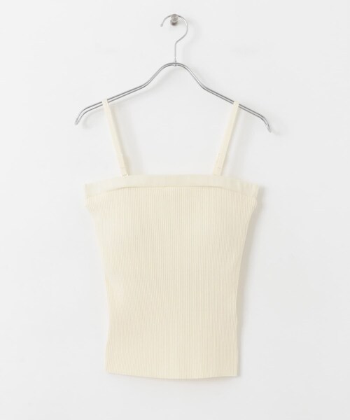 URBAN RESEARCH Sonny Label（アーバンリサーチサニーレーベル）の「カップ付きマルチウェイニットキャミソール（キャミソール・レディース・OFFボーダー/オフ/NAVYボーダー・FREE）」の7枚目の写真