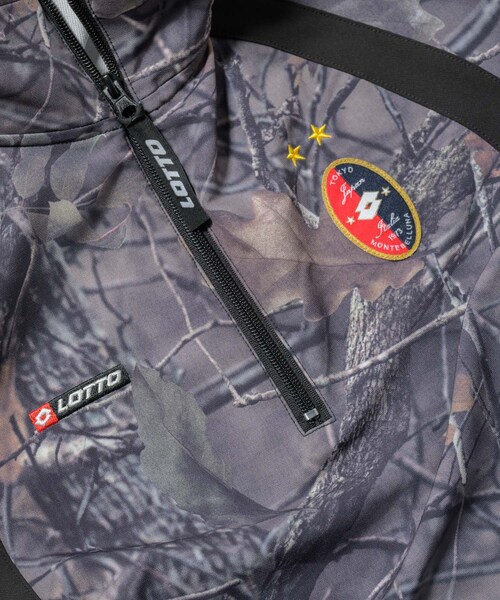 URBAN RESEARCH（アーバンリサーチ）の「LOTTO　STRETCH HALF ZIP BLOUSON（ブルゾン・メンズ・BLACK/CAMO・M/L/XL/XXL）」の15枚目の写真