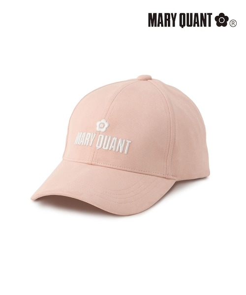 VIS(ビス)の「【MARY QUANT×VIS】ロゴ刺繍スエードキャップ(キャップ・レディース・チャコール/ピンク・F)」の5枚目の写真