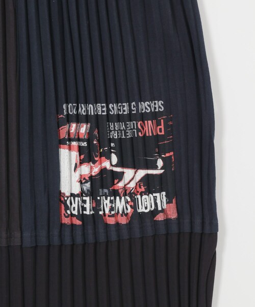 THE GOODLAND MARKET（ザグッドランドマーケット）の「SREU　ソフトプリーツロングSKIRT（スカート・レディース・Assort1/WHITE/BLACK/Assort2・M）」の10枚目の写真