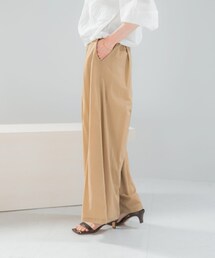 URBAN RESEARCH ROSSO | ライトタックイージーワイドパンツ(その他パンツ)