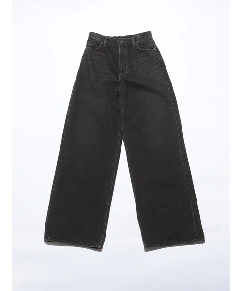 EMODA（エモダ）の「【VEQUM】KAI LOOSE JEANS（その他・レディース・ブラック/アイスブルー・24/25/26）」の2枚目の写真