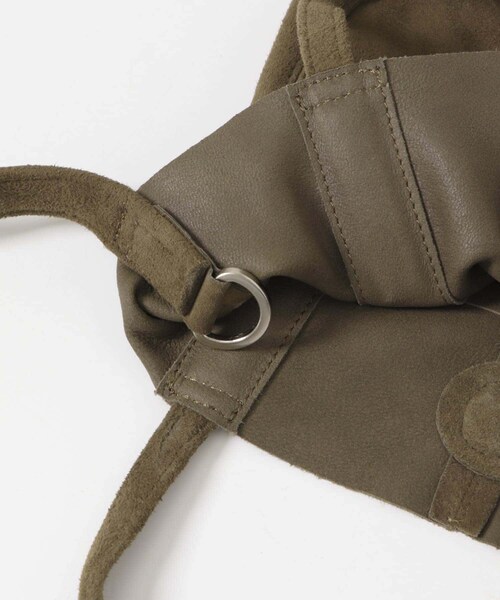 URBAN RESEARCH（アーバンリサーチ）の「『別注』Morphee×URBS 2WAY SMALL TOTE（ショルダーバッグ・メンズ・OLIVE・SS）」の10枚目の写真