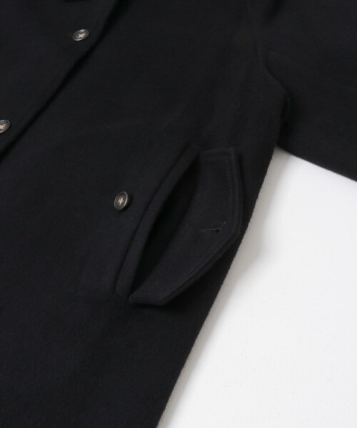 ITEMS URBANRESEARCH（アイテムズ アーバンリサーチ）の「尾州ウールスタンドカラーコート（テーラードジャケット・レディース・G.BEG/BLK/CHK・Free）」の21枚目の写真