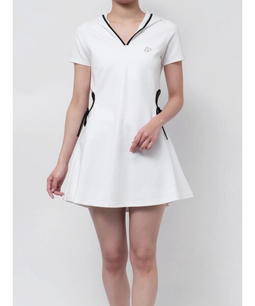 GD SIDE OPEN パーカーワンピース GYDA（ジェイダ）の「GD SIDE OPENパーカーワンピース