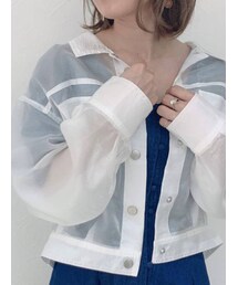 dazzlin | シアーGジャン(ブルゾン)