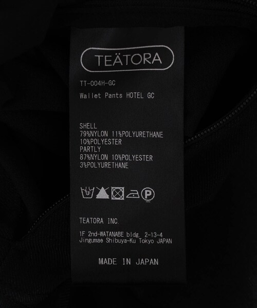 ADAM ET ROPE'(アダムエロペ)の「【TEATORA/テアトラ】Wallet Pants HOTEL GC(その他パンツ・メンズ・ブラック・2/3/5)」の13枚目の写真