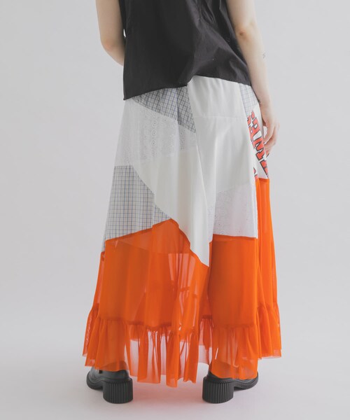 THE GOODLAND MARKET（ザグッドランドマーケット）の「DEAR EPISODE　655 SKIRT（スカート・レディース・ORANGE1/ORANGE2・Free）」の7枚目の写真