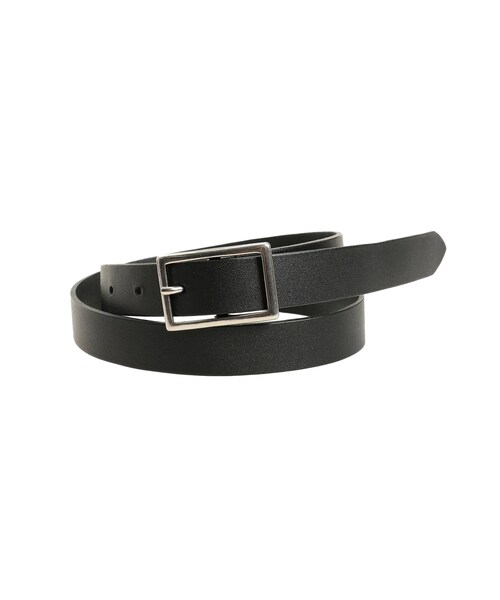 ELENDEEK（エレンディーク）の「SQUARE BUCKLE BELT（ベルト・レディース・ブラック/ブラウン・F）」の2枚目の写真