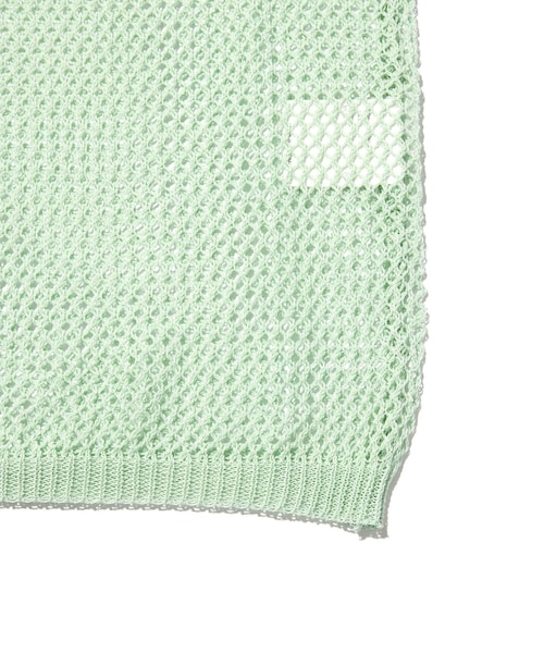 ADAM ET ROPE'（アダムエロペ）の「【URU/ウル】CREW NECK KNIT（ニット/セーター・メンズ・キナリ/ターコイズ・F）」の8枚目の写真