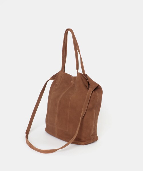 URBAN RESEARCH(アーバンリサーチ)の「Morphee 3WAY MEDIUM TOTE(トートバッグ・メンズ・SUEDE BR・ML)」の4枚目の写真