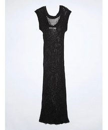 VEQUM | 【VEQUM】MESH KNIT TANKTOP ONE-PIECE(ワンピース)