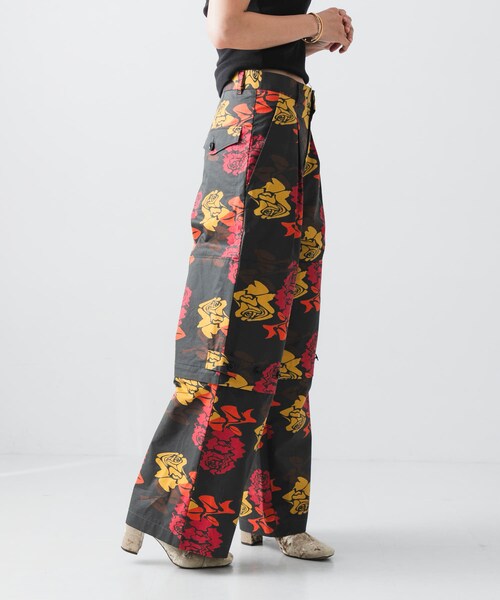 URBAN RESEARCH(アーバンリサーチ)の「COGNOMEN W.FANTASISTA FLOWER PANTS(その他パンツ・レディース・ORANGE/CHARCOAL・S/M)」の18枚目の写真