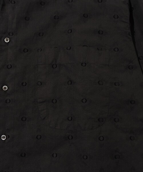 ADAM ET ROPE'(アダムエロペ)の「【HEUGN/ユーゲン】Alf SILK JQD DOT(シャツ/ブラウス・メンズ・ブラック・1/2/3/4)」の11枚目の写真