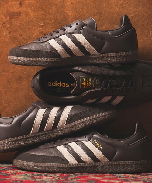 URBAN RESEARCH（アーバンリサーチ）の「『26-31サイズ』『別注』adidas×UR　SAMBA OG（スニーカー・メンズ・D.BROWN・26/26.5/27/27.5/28/28.5/29/29.5/30/30.5/31）」の9枚目の写真