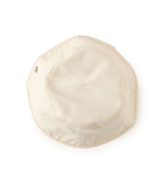 ROPE' PICNIC（ロペピクニック）の「花粉防止・撥水加工/パネルハット（ハット・レディース・ブラック/オフホワイト・F）」の7枚目の写真