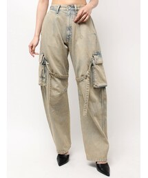 GYDA | ハイウエスト Urban Utility Wash Cargoデニムパンツ(デニムパンツ)