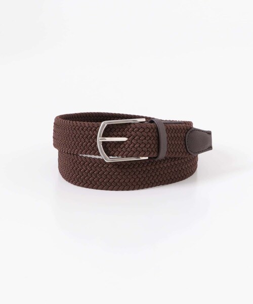 SENSE OF PLACE by URBAN RESEARCH（センスオブプレイスバイアーバンリサーチ）の「ゴムメッシュベルト（ベルト・メンズ・BLACK/BROWN/KHAKI・One）」の2枚目の写真