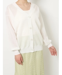 MERCURYDUO | シアーミディカーディガン(カーディガン/ボレロ)