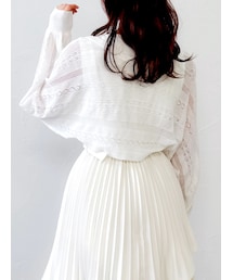 dazzlin | シアーパフボレロ(カーディガン/ボレロ)