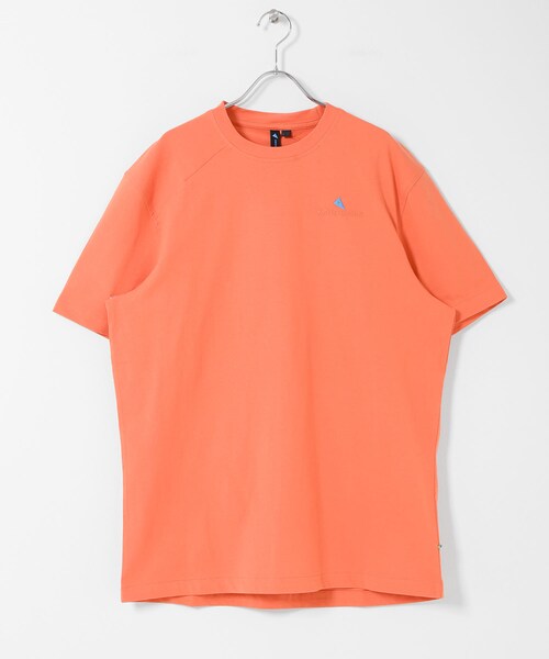 EKAL（エカル）の「KLATTERMUSEN　ROOT LOGO SS TEE MS（Tシャツ/カットソー・メンズ・Cl BERRY/STRAW/SNOW/RAVEN・S/M/L）」の5枚目の写真