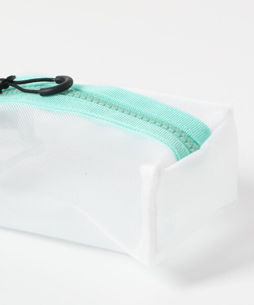 EKAL(エカル)の「TINY GARDEN PRODUCTS マルチユースメッシュポーチ ミニ(その他雑貨・メンズ・WHITE/GRAY・one)」の6枚目の写真