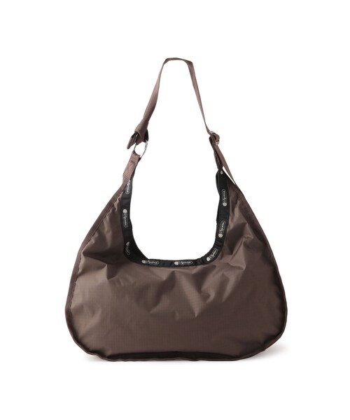 ADAM ET ROPE'(アダムエロペ)の「【LeSportsac for ADAM ET ROPE'】LARGE SPORTSAC LT (SOLID)(ショルダーバッグ・レディース・ブラック/ブラウン・F)」の14枚目の写真