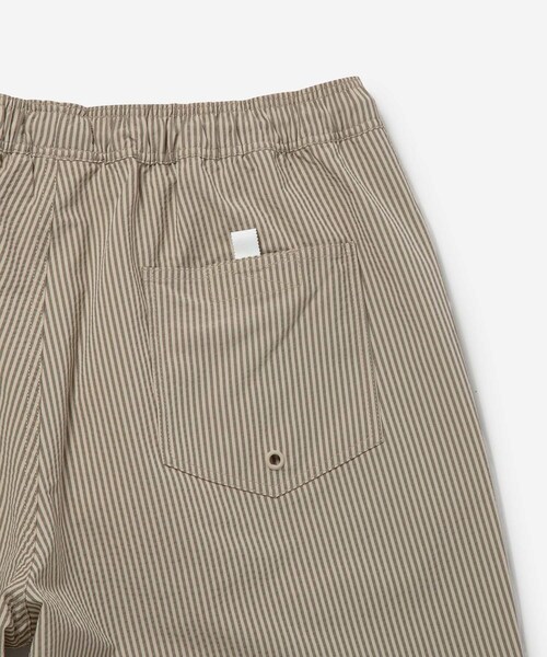 Saturdays NYC（サタデーズ ニューヨークシティ ）の「Timothy Seersucker Stripe Swim Short（水着・メンズ・チャコール/グリーン・L/M/S/XL）」の16枚目の写真