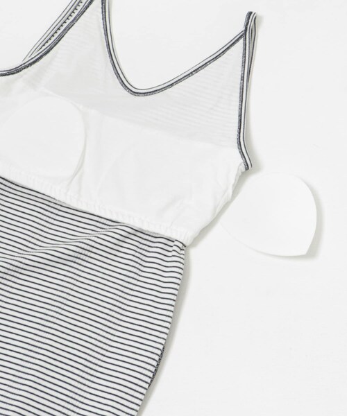 URBAN RESEARCH（アーバンリサーチ）の「『別注』Miller×URBAN RESEARCH　Prib Cami tank（キャミソール・レディース・IVORY/NVY BORDER/CHARCOAL・FREE）」の21枚目の写真