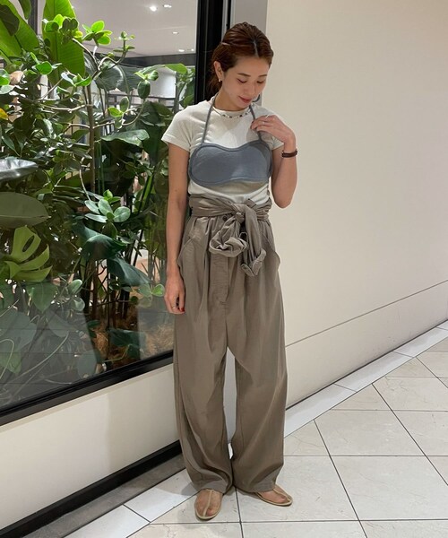 URBAN RESEARCH(アーバンリサーチ)の「Extreme Cashmere america(ニット/セーター・レディース・green pin・-)」の4枚目の写真